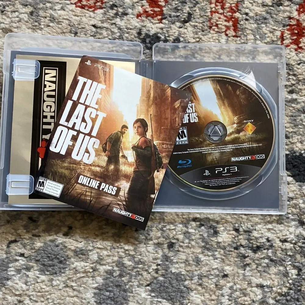 The Last of Us PS3 Game – Complete w/ Case & Disc Naughty Dog
